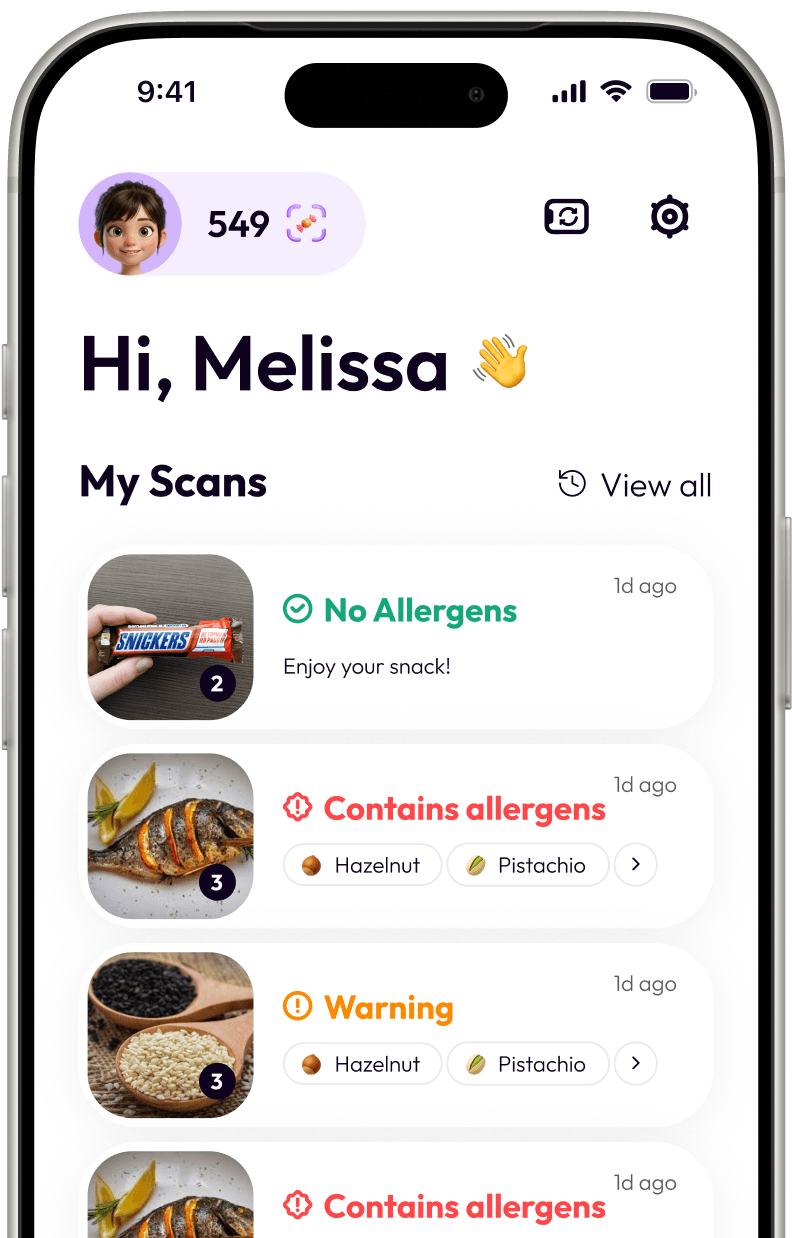 Keep your scan history, share it